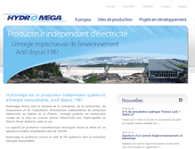 Tablet Screenshot of hydromega.com